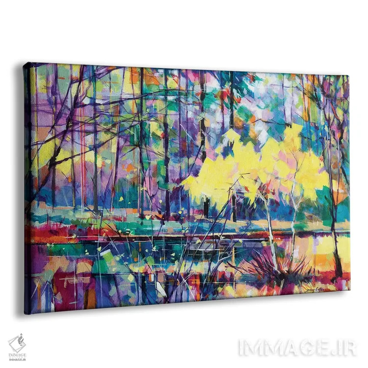 تابلو جزیرهٔ مِدوکلیف اثر داگ ایتون - نمای پرسپکتیو محصول