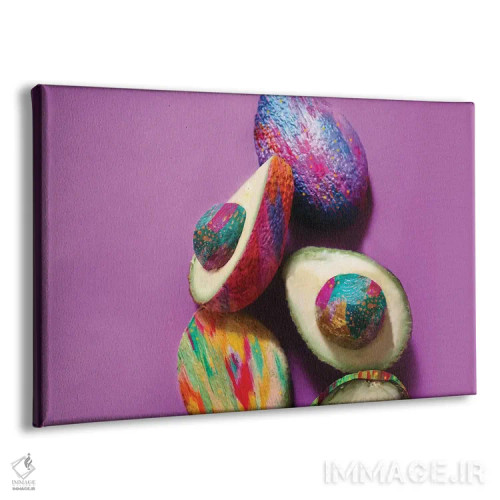 تابلو آووکادو (میوهٔ گرمسیری) اثر اتاوی (برند هنری) - نمای پرسپکتیو محصول
