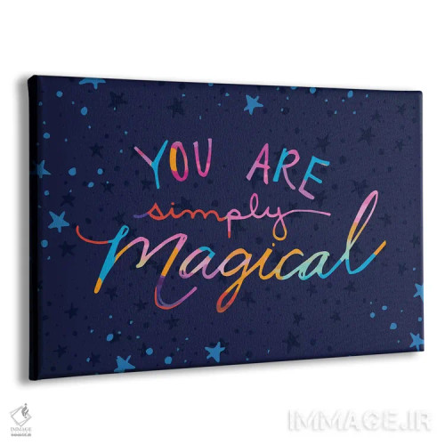 تابلو مرموزی ساده اثر اتاوی (برند هنری) - نمای پرسپکتیو محصول