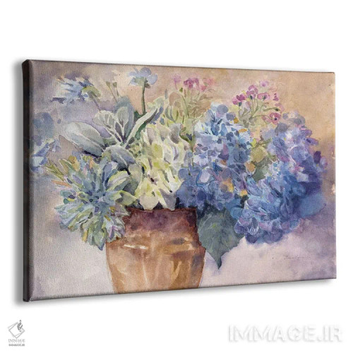 تابلو هورتانسیا پریوینکل اول اثر اولیا دیزاینز (استودیو طراحی) - نمای پرسپکتیو محصول