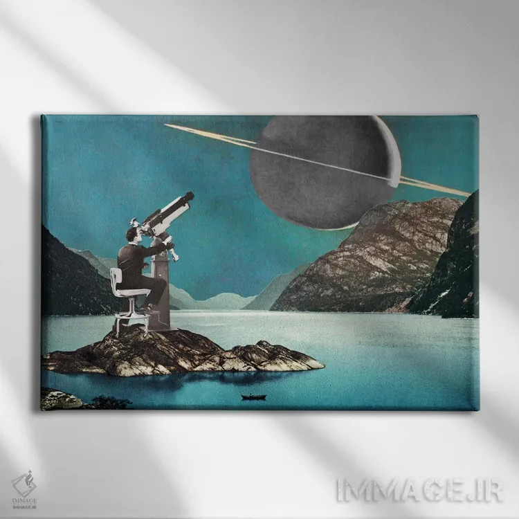 تابلو اوژینیا لولی (هنرمند) اثر اوژینا لولی - نمای روبهرو روی دیوار