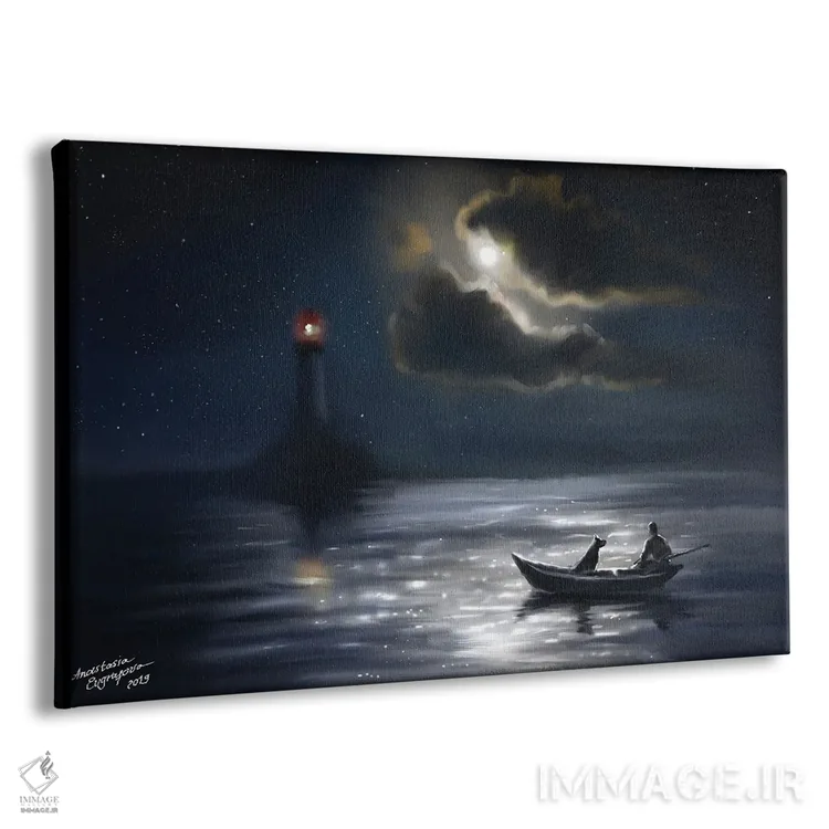 تابلو سفر اثر آناستازیا اِوگرافوا - نمای پرسپکتیو محصول