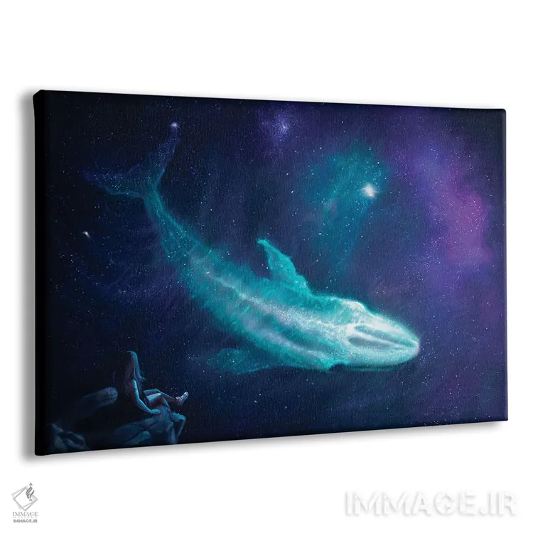 تابلو به سوی فضا اثر آناستازیا اِوگرافوا - نمای پرسپکتیو محصول