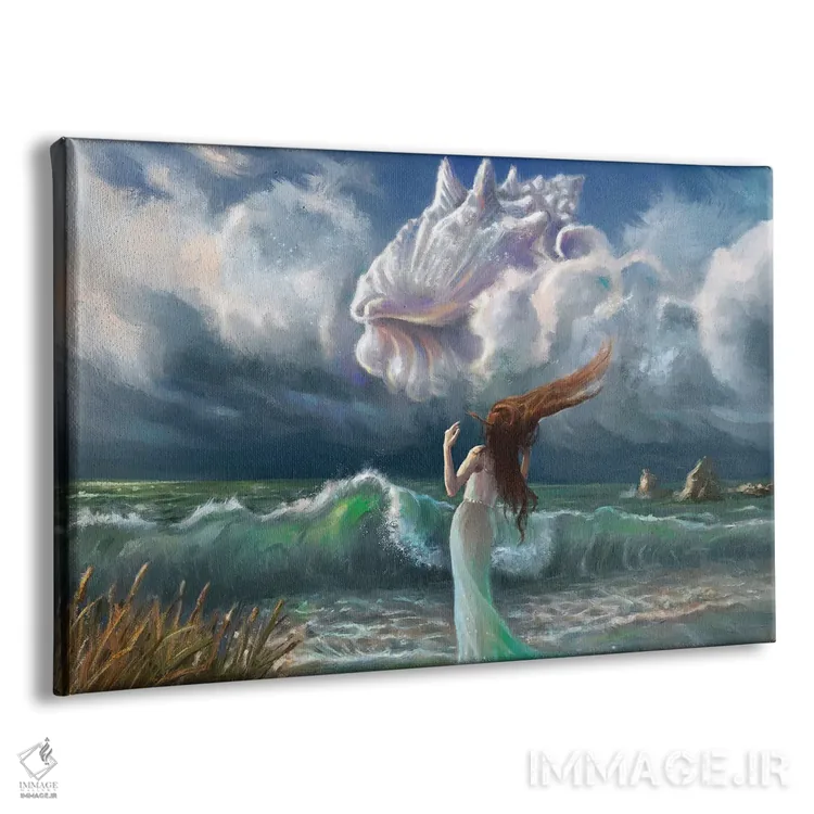 تابلو رویای دریا اثر آناستازیا اِوگرافوا - نمای پرسپکتیو محصول