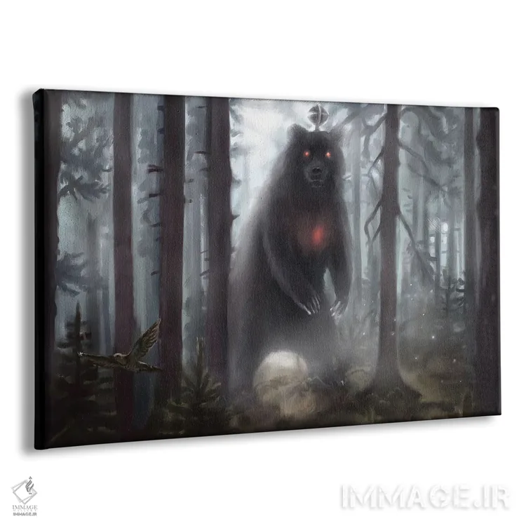 تابلو شاردیک (نام خاص) اثر آناستازیا اِوگرافوا - نمای پرسپکتیو محصول