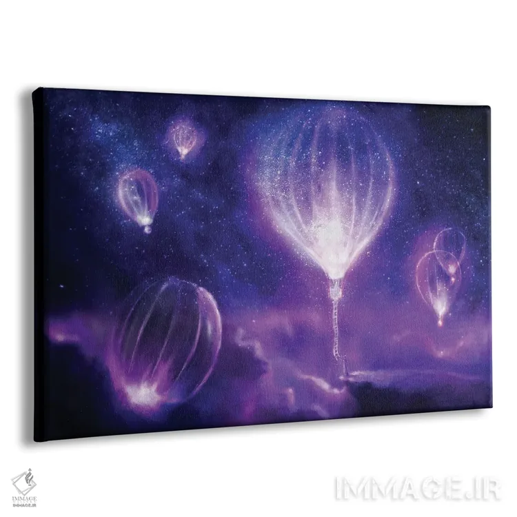 تابلو زمان پرواز اثر آناستازیا اِوگرافوا - نمای پرسپکتیو محصول