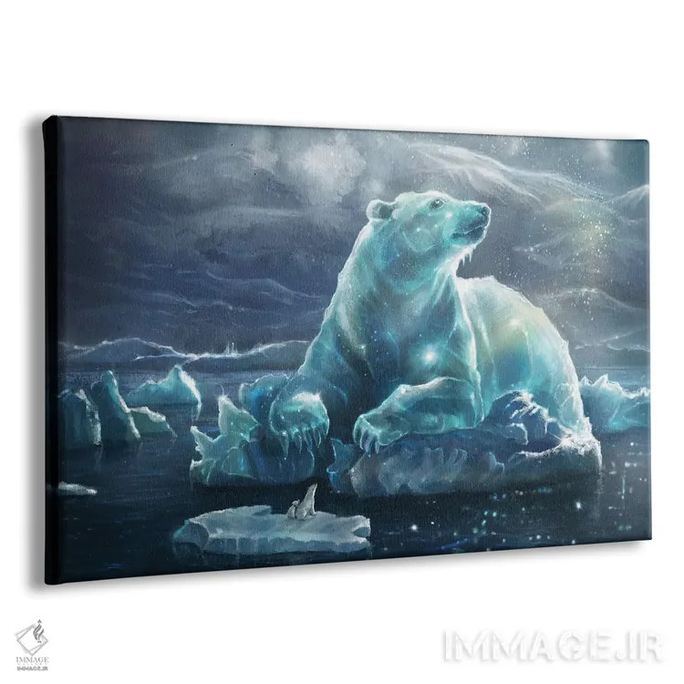 تابلو ستارهٔ قطبی اثر آناستازیا اِوگرافوا - نمای پرسپکتیو محصول