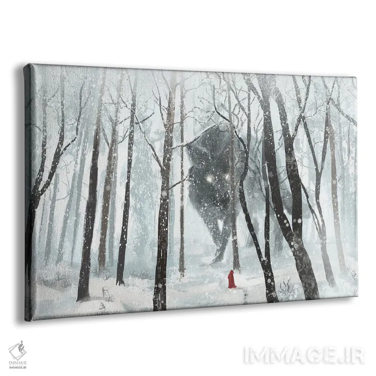 تابلو افسانههای زمستان بخش دوم اثر آناستازیا اِوگرافوا - نمای پرسپکتیو محصول