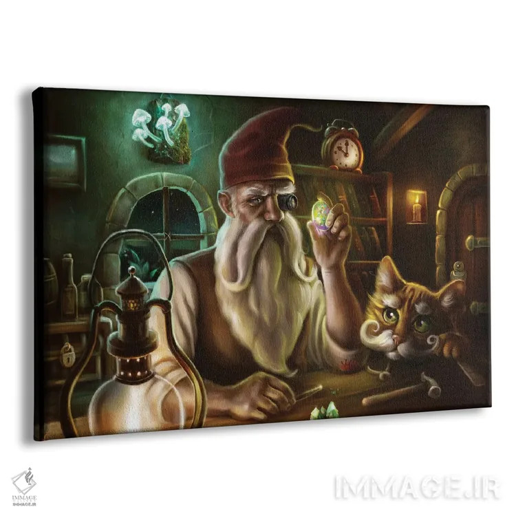 تابلو ارزشمند اثر آناستازیا اِوگرافوا - نمای پرسپکتیو محصول