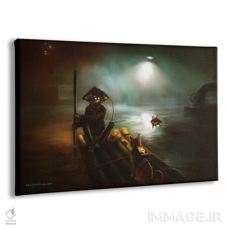 تابلو راهی به سوی آزادی اثر آناستازیا اِوگرافوا - نمای پرسپکتیو محصول