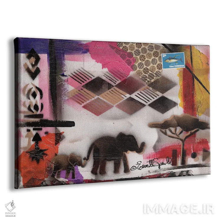 تابلو یادمان فرهنگی اثر اورِت اسپرویل - نمای پرسپکتیو محصول