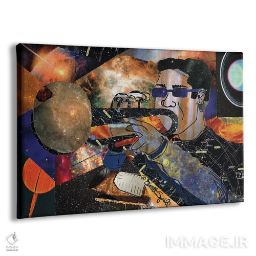 تابلو ترومپت فضایی اثر اورِت اسپرویل - نمای پرسپکتیو محصول