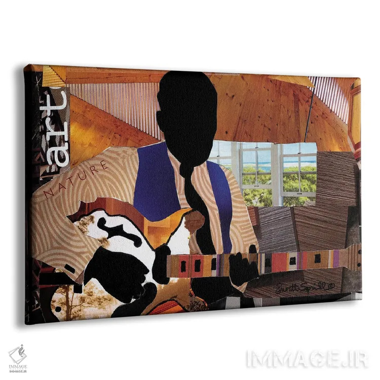 تابلو پسر بلوز اثر اورِت اسپرویل - نمای پرسپکتیو محصول