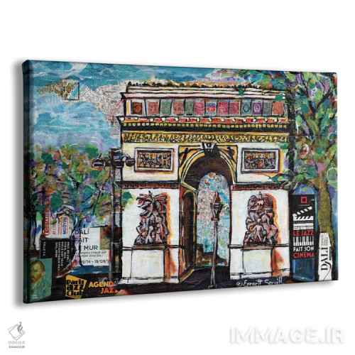 تابلو طاق پیروزی (پاریس) اثر اورِت اسپرویل - نمای پرسپکتیو محصول