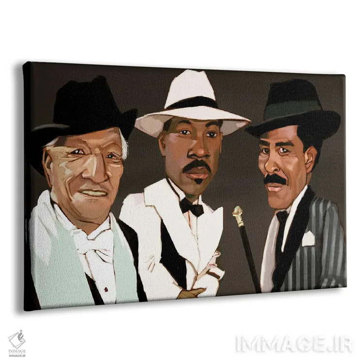 تابلو شبهای هارلم اثر ایوان ویلیامز - نمای پرسپکتیو محصول