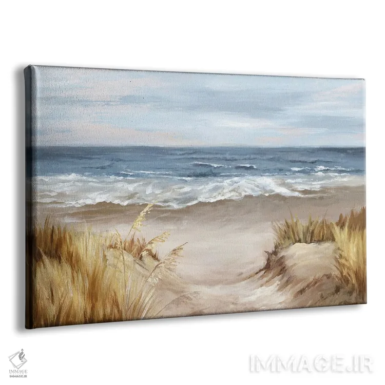 تابلو ساحل دستنخورده اثر اوا واتس - نمای پرسپکتیو محصول