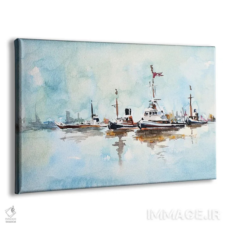 تابلو در گردش اثر ادز واترکالرز (برند نقاشی آبرنگ) - نمای پرسپکتیو محصول