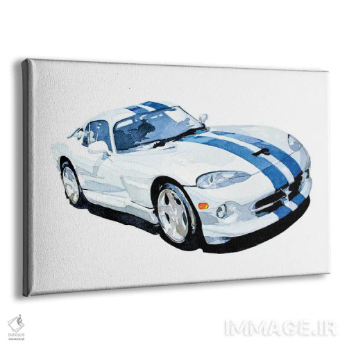 تابلو اتومبیل اثر ادز واترکالرز (برند نقاشی آبرنگ) - نمای پرسپکتیو محصول