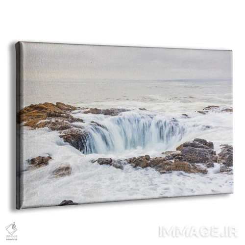 تابلو یاچاتز، اورگان، آمریکا. چاه ثور در ساحل اورگان (جاذبه طبیعی) اثر امیلی ویلسون - نمای پرسپکتیو محصول