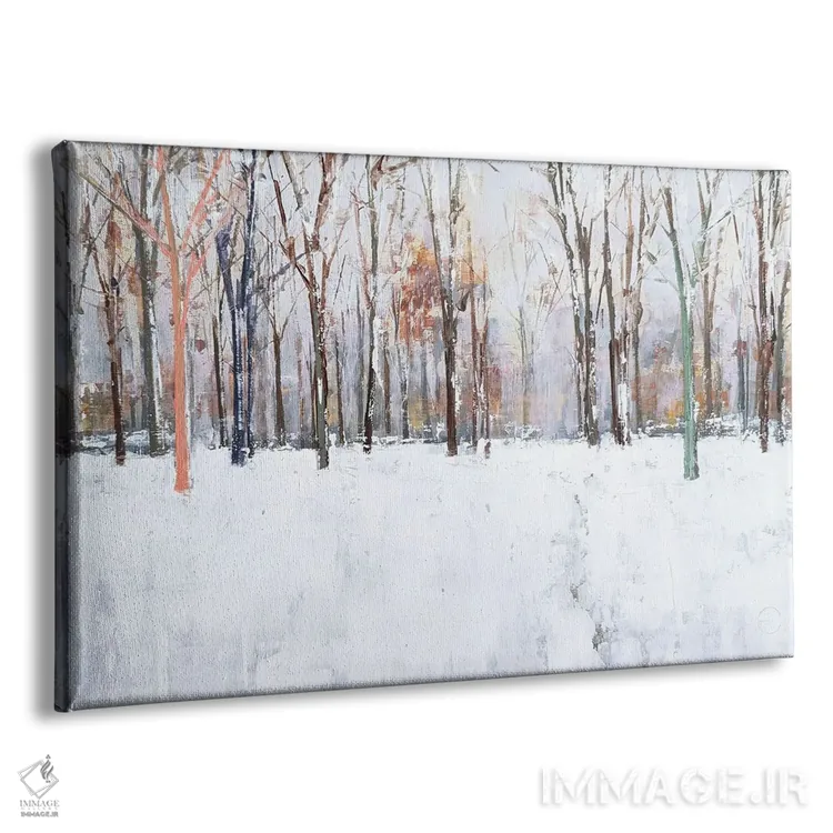 تابلو زمستان در پارک II اثر ادوارد وارکنتین - نمای پرسپکتیو محصول