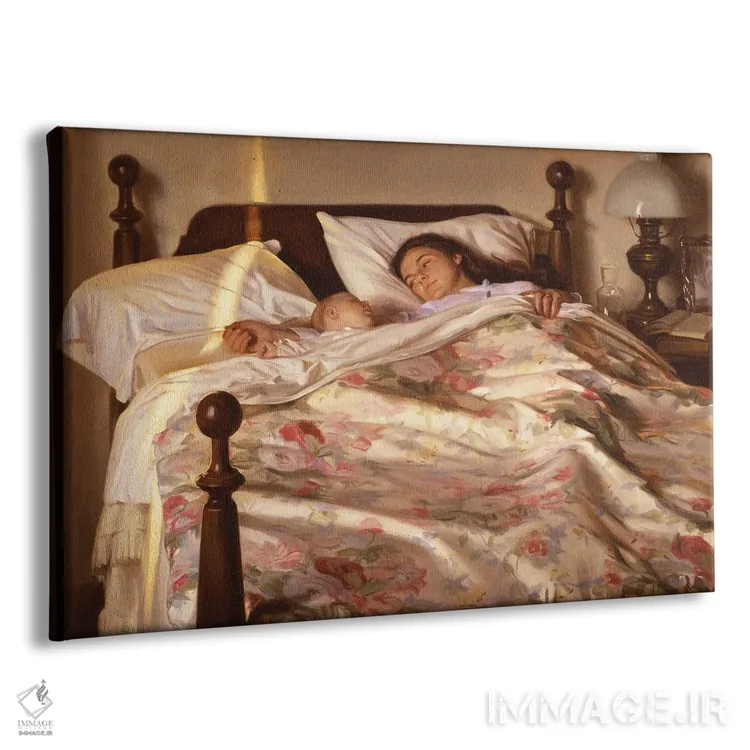 تابلو آنیتا و الیوت اثر ایوان ویلسون - نمای پرسپکتیو محصول