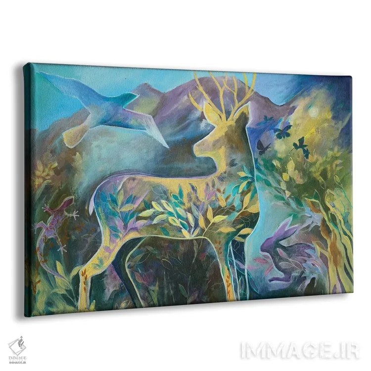 تابلو موجودات خاموش اثر الیری ریـدال - نمای پرسپکتیو محصول