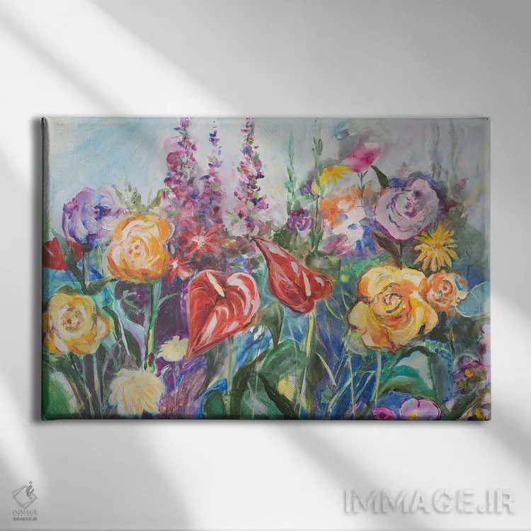 تابلو جسور و زیبا اثر الیری ریـدال - نمای روبهرو روی دیوار