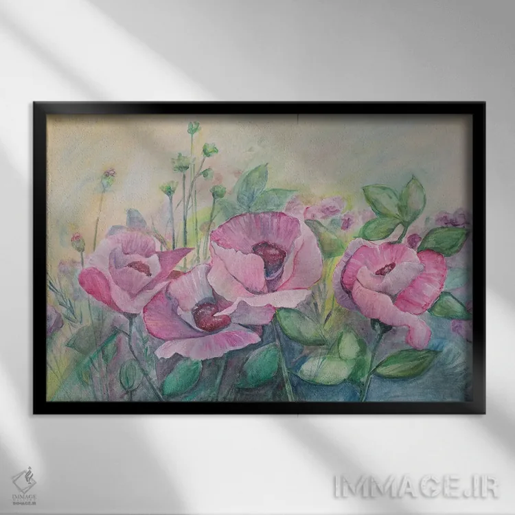 تابلو اتفاق خوب ملایم اثر الیری ریـدال - نمای قابدار مشکی