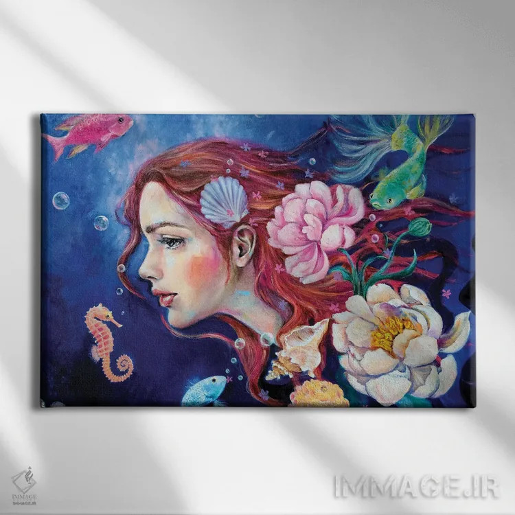 تابلو سرنوشت اثر یوری کیم - نمای روبهرو روی دیوار