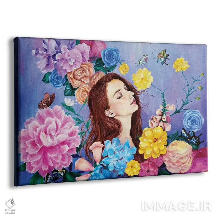 تابلو باغ اسرارآمیز اثر یوری کیم - نمای پرسپکتیو محصول