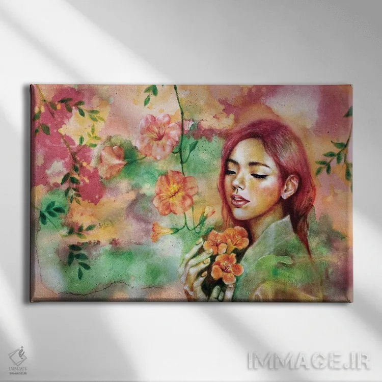 تابلو انتظار شماره ۲ اثر یوری کیم - نمای روبهرو روی دیوار