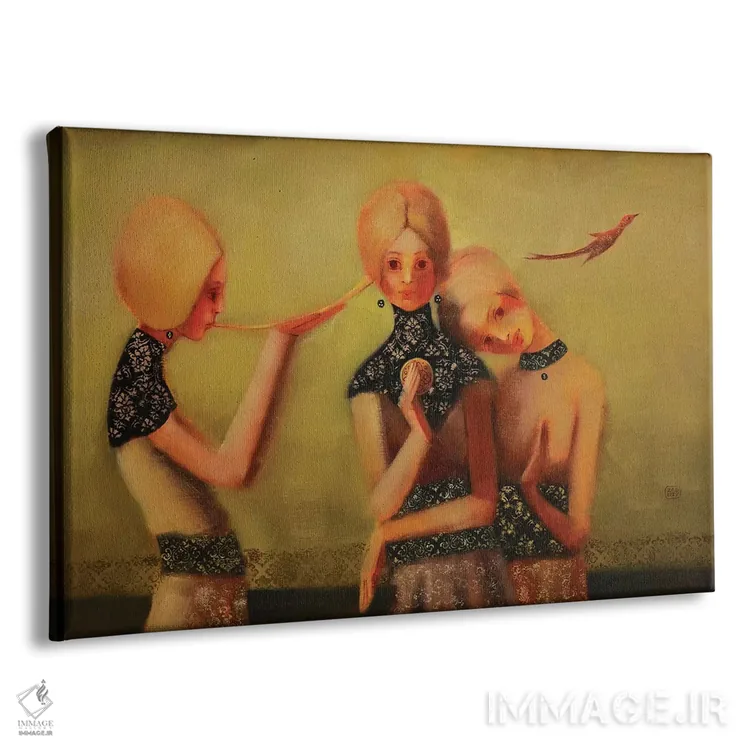 تابلو پرواز صدا اثر ادوارد زنتسیک - نمای پرسپکتیو محصول