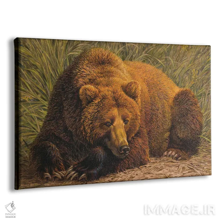 تابلو به سختی بیدار اثر ازرا تاکر - نمای پرسپکتیو محصول