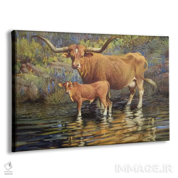 تابلو انعکاس تگزاس اثر ازرا تاکر - نمای پرسپکتیو محصول