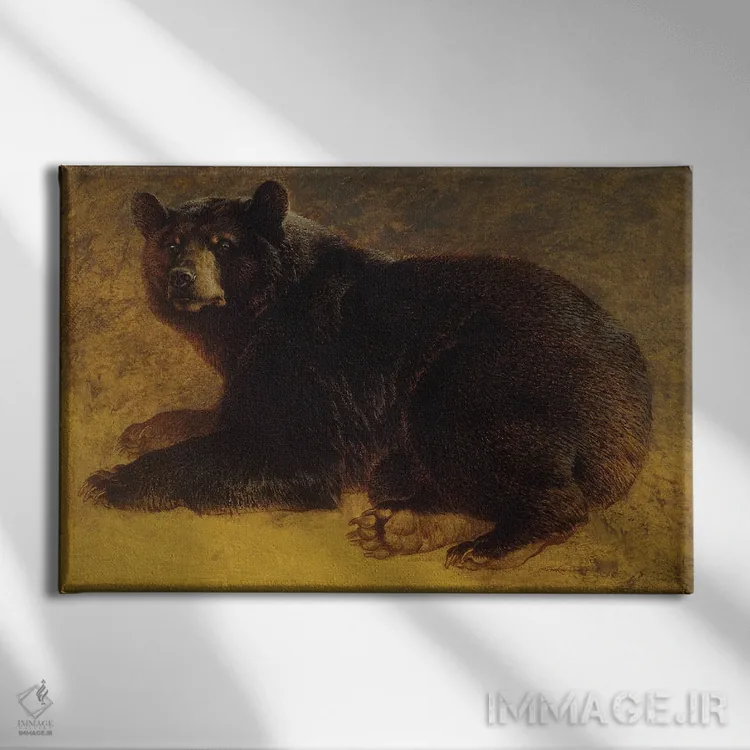 تابلو گردو اثر ازرا تاکر - نمای روبهرو روی دیوار