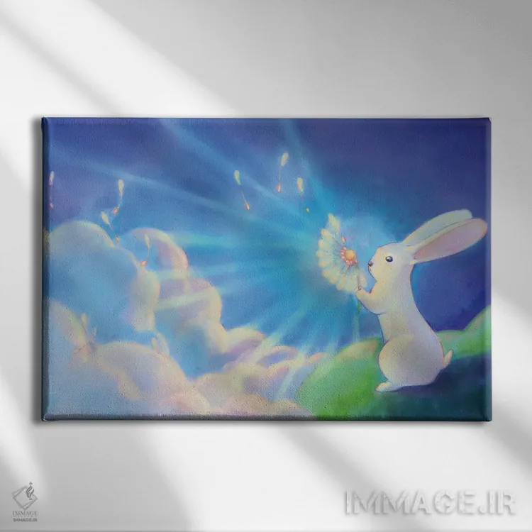 تابلو آرزوها اثر مایت فلای آرت اند ایلاستریشن (استودیو طراحی و تصویرگری) - نمای روبهرو روی دیوار