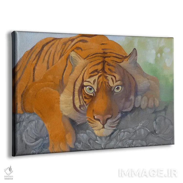 تابلو خیره شدن اثر مایت فلای آرت اند ایلاستریشن (استودیو طراحی و تصویرگری) - نمای پرسپکتیو محصول