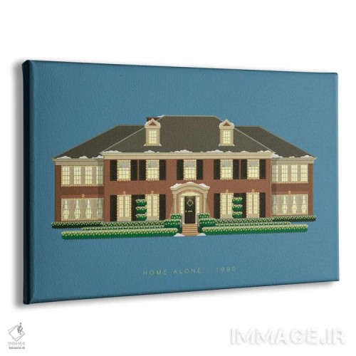 تابلو تنها در خانه (فیلم) اثر فرد بیرچال - نمای پرسپکتیو محصول