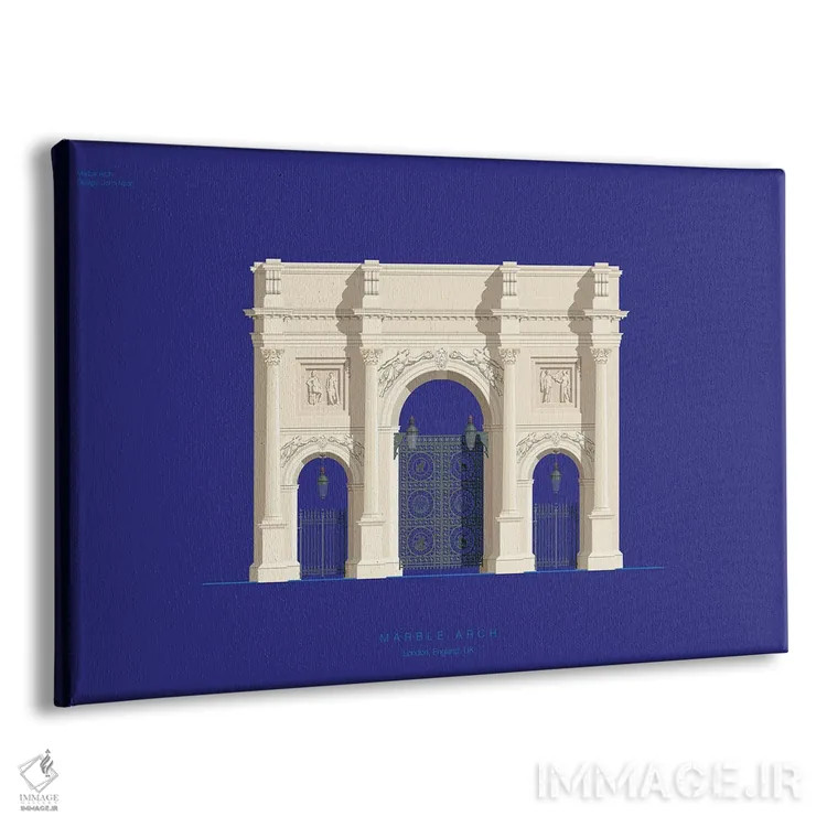 تابلو طاق مرمرین – لندن، انگلستان اثر فرد بیرچال - نمای پرسپکتیو محصول