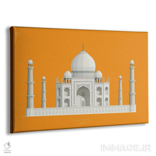 تابلو تاج محل – آگرا، هند اثر فرد بیرچال - نمای پرسپکتیو محصول