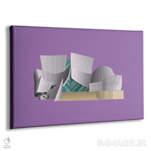 تابلو سالُن کنسرت والت دیزنی – لس آنجلس، آمریکا اثر فرد بیرچال - نمای پرسپکتیو محصول