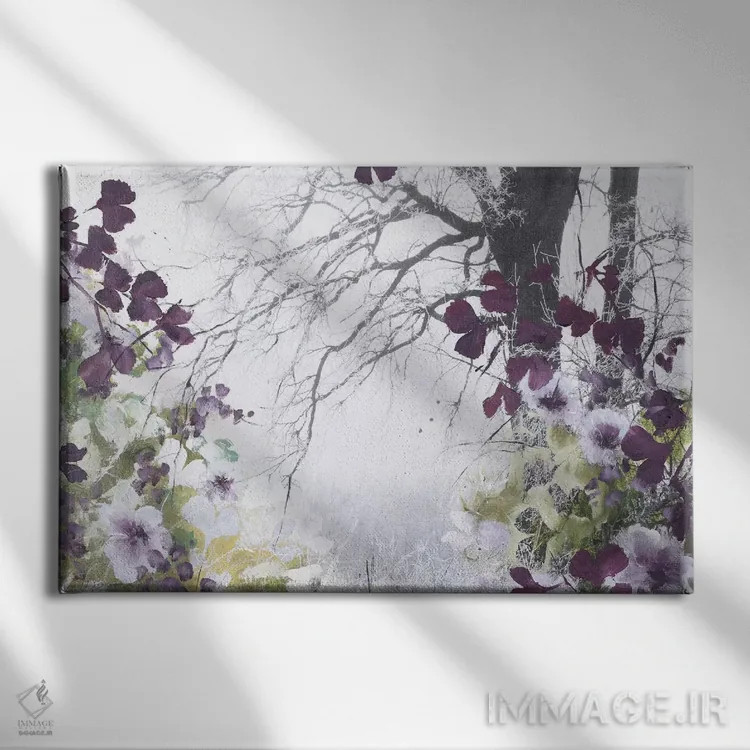 تابلو بهار اثر دیزاین فابریکن (استودیو طراحی دانمارکی) - نمای روبهرو روی دیوار