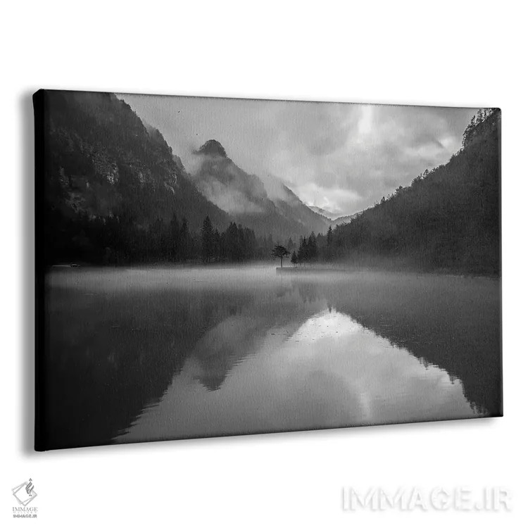 تابلو دریاچهٔ کوهستانی اثر دیزاین فابریکن (استودیو طراحی دانمارکی) - نمای پرسپکتیو محصول