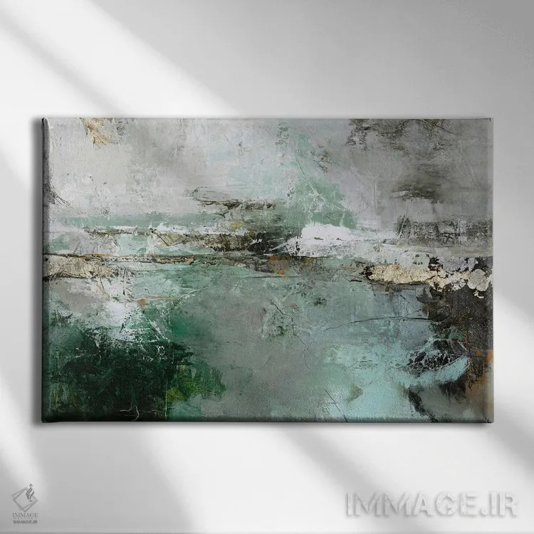 تابلو تنوع دامنه کوه اثر دیزاین فابریکن (استودیو طراحی دانمارکی) - نمای روبهرو روی دیوار