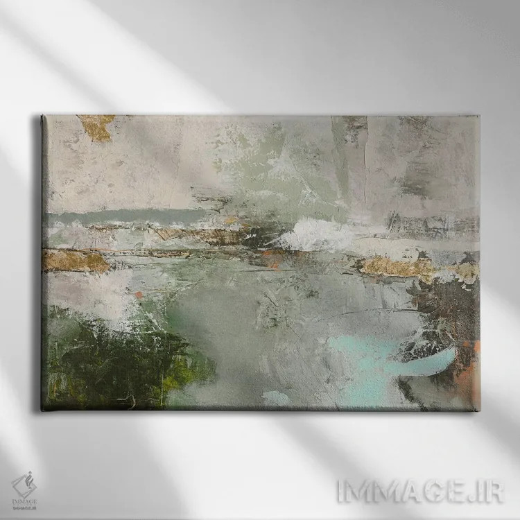 تابلو دامنه کوه ۲۰۲۳ اثر دیزاین فابریکن (استودیو طراحی دانمارکی) - نمای روبهرو روی دیوار