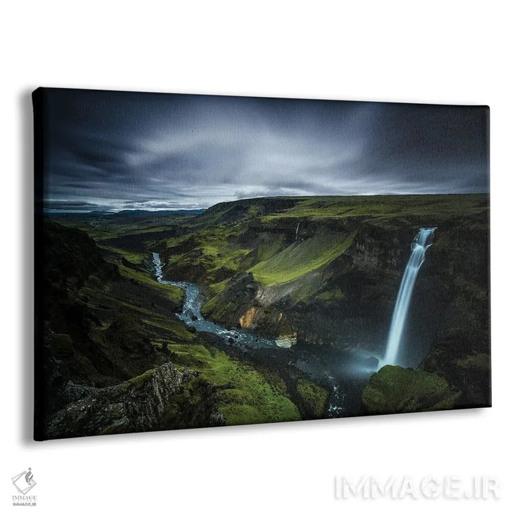 تابلو حال و هوای تاریک اثر فابیو آنتنور - نمای پرسپکتیو محصول