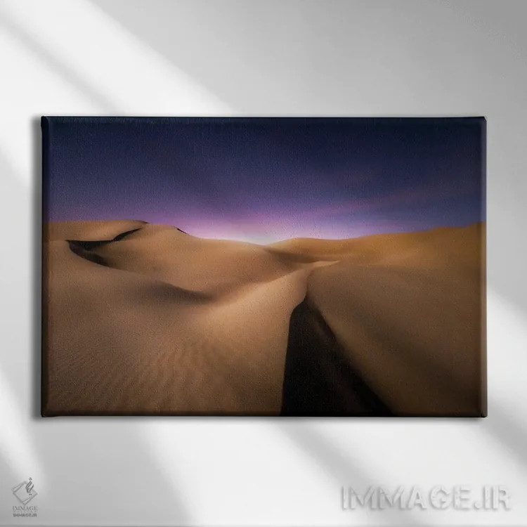 تابلو تپههای شنی اثر فابیو آنتنور - نمای روبهرو روی دیوار