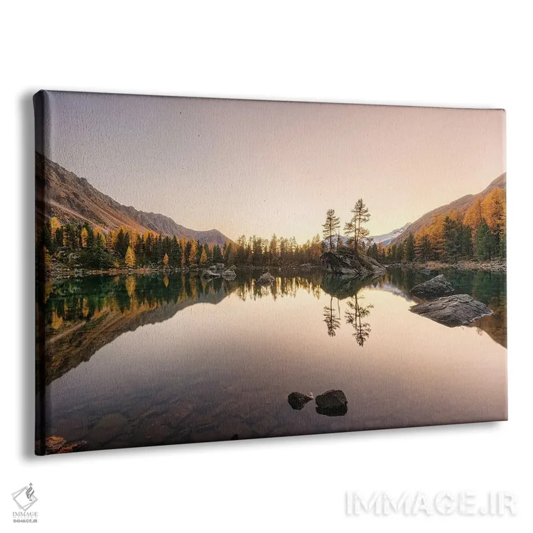 تابلو سائوسئو جدید (دریاچه سوئیس) اثر فابیو آنتنور - نمای پرسپکتیو محصول