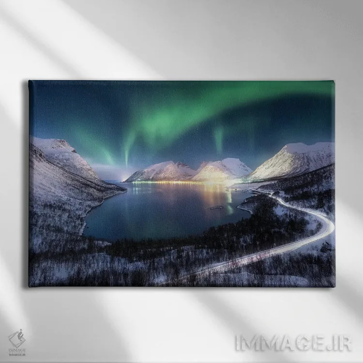 تابلو ابدیت اثر فابیو آنتنور - نمای روبهرو روی دیوار