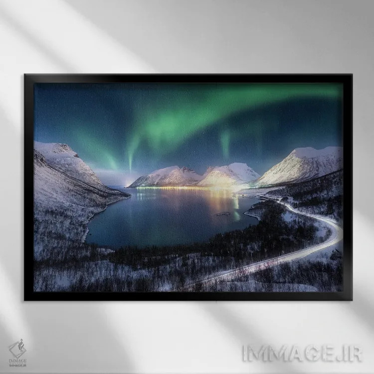 تابلو ابدیت اثر فابیو آنتنور - نمای قابدار مشکی